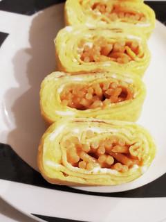 パスタin卵焼き★お弁当ver名古屋風♪-レシピのメイン写真