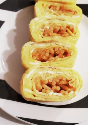 パスタin卵焼き★お弁当ver名古屋風♪-レシピのメイン写真