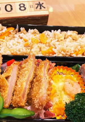 2021.9/8 中学生男子お弁当-レシピのメイン写真