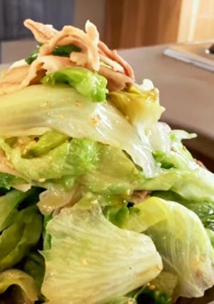 豚とレタスの旨味蒸し-レシピのメイン写真