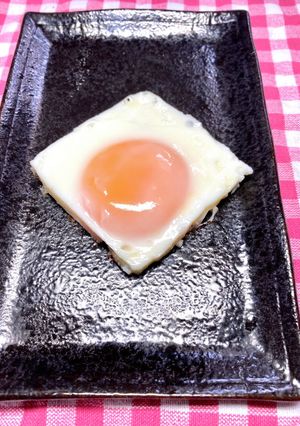 四角い目玉焼き-レシピのメイン写真