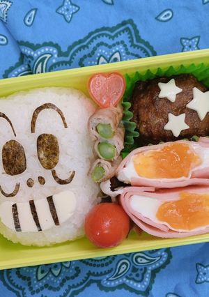 ホラーマン(アンパンマン)のキャラ弁-レシピのメイン写真