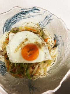 野菜あんかけそうめん♬-レシピのメイン写真