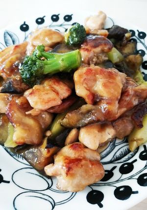 簡単に♪なすと鶏肉のお酢煮込み-レシピのメイン写真