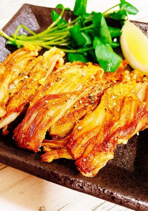 カリッと香ばしい☆えのきのチーズ焼き-レシピのメイン写真