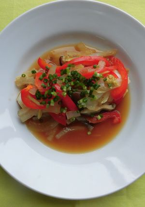 【魚】たらとたっぷり野菜のレンジ蒸し-レシピのメイン写真