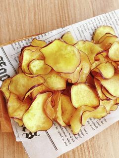 簡単おやつ☆さつまいもの塩チップス-レシピのメイン写真