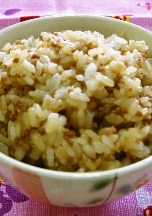 鶏そぼろ生姜ごはん-レシピのメイン写真