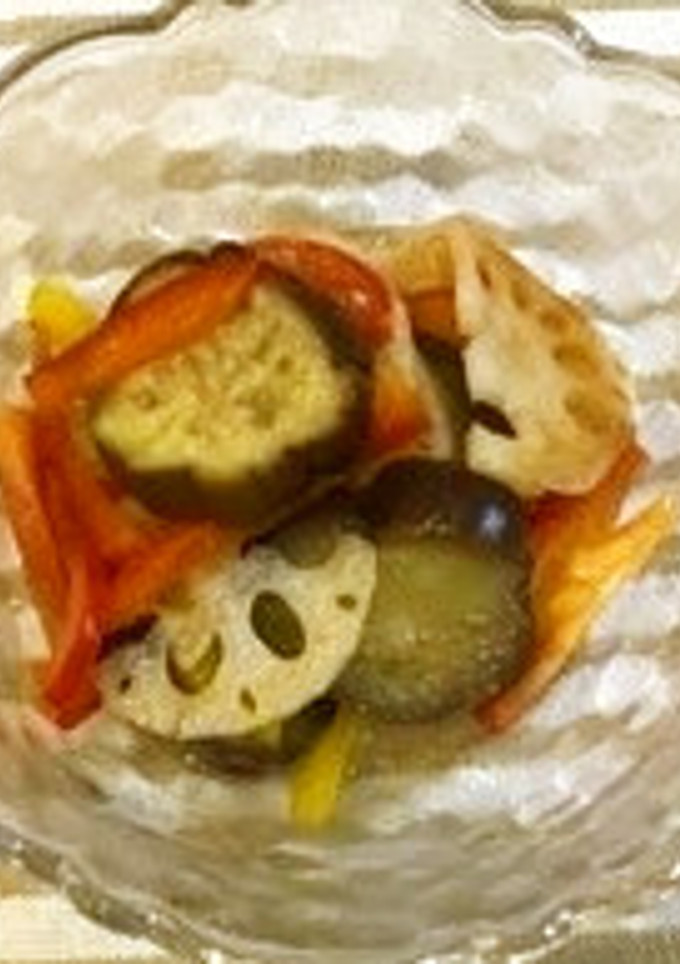 秋ナスとれんこんの和風マリネ-レシピのメイン写真