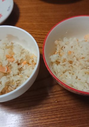 簡単！鮭としらすご飯-レシピのメイン写真
