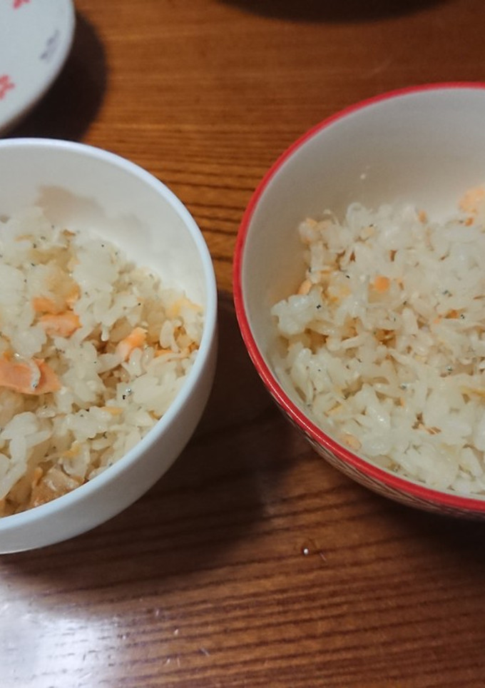 簡単！鮭としらすご飯-レシピのメイン写真