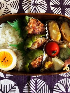ピーマンの肉詰め弁当〜高校生男子弁当〜-レシピのメイン写真
