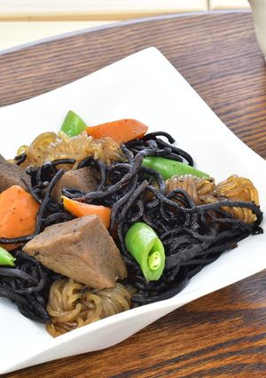 長ひじきの煮物-レシピのメイン写真