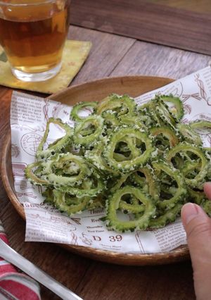 ついつい食べちゃうゴーヤチップス-レシピのメイン写真