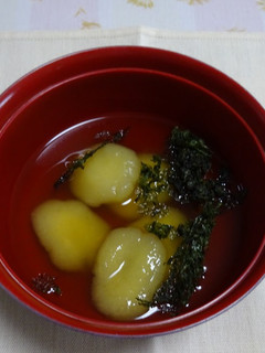 【郷土料理】くずだんご汁-レシピのメイン写真