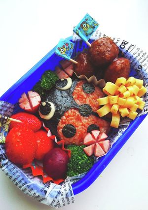 てんとう虫のキャラ弁!!-レシピのメイン写真
