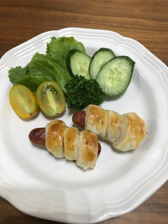 ソーセージパイの洋風朝ごはん-レシピのメイン写真