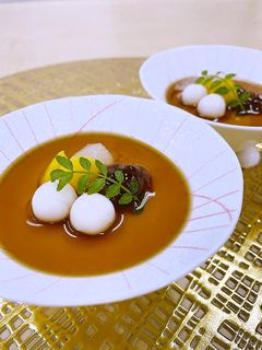 黒蜜白ごまプリン-レシピのメイン写真