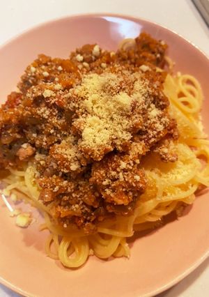 家にあるものでできるミートソース-レシピのメイン写真