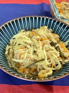 ツナと切干大根の煮物-レシピのメイン写真