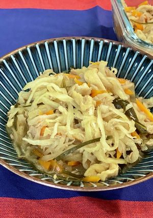 ツナと切干大根の煮物-レシピのメイン写真