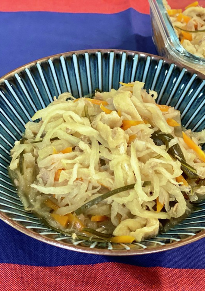 ツナと切干大根の煮物-レシピのメイン写真
