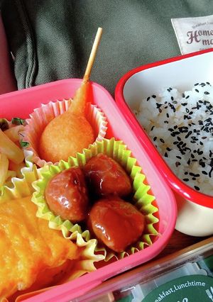 我が家のお弁当☆手抜き弁当2♪-レシピのメイン写真