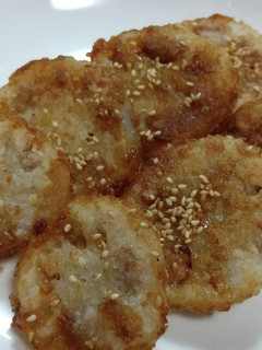 肉詰めれんこんのソテー-レシピのメイン写真