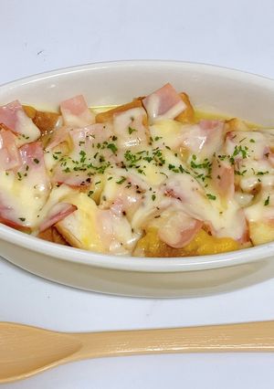 パン耳グラタン-レシピのメイン写真