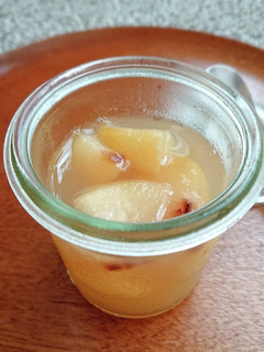 桃の寒天ゼリー-レシピのメイン写真