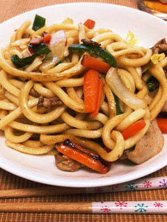 ランチに!簡単焼うどん!-レシピのメイン写真