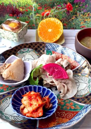9月8日　献立　豚しゃぶ-レシピのメイン写真