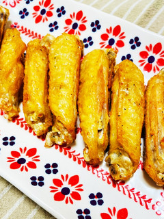 超簡単☆下味も粉も不要☆手羽中素揚げ-レシピのメイン写真