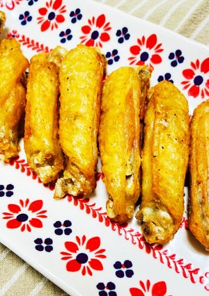 超簡単☆下味も粉も不要☆手羽中素揚げ-レシピのメイン写真