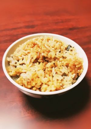 とろとろ◎簡単◎なすの和風炊き込みごはん-レシピのメイン写真