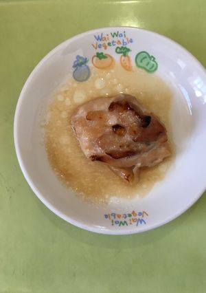 【保育園給食】鶏肉のアップルジンジャー-レシピのメイン写真