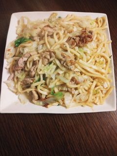 簡単☆キャベツと豚肉の焼きうどん-レシピのメイン写真