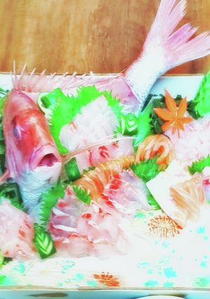 鯛の姿造り-レシピのメイン写真