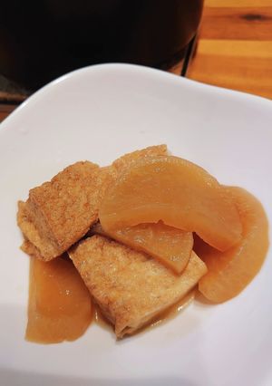 圧力鍋で厚揚げ大根煮★どんな煮物にも可♪-レシピのメイン写真