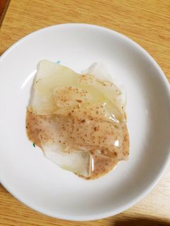 冬瓜のサラダゴマドレッシング様!-レシピのメイン写真