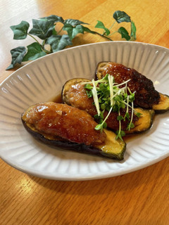 茄子の肉詰め-レシピのメイン写真