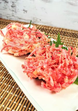 紅しょうがの天ぷら♪ウチは食べる派！-レシピのメイン写真