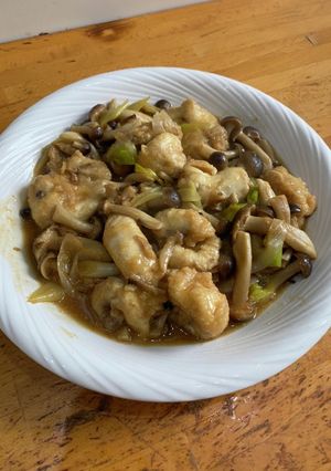 鮭の白子の揚げ煮-レシピのメイン写真