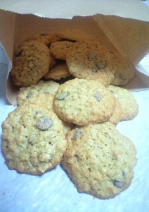 チョコチップとオートミールのクッキー-レシピのメイン写真