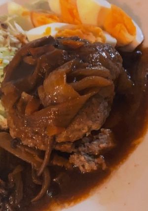 デミグラスハンバーグ-レシピのメイン写真