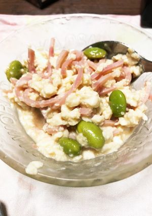 豆腐と余り物サラダ-レシピのメイン写真
