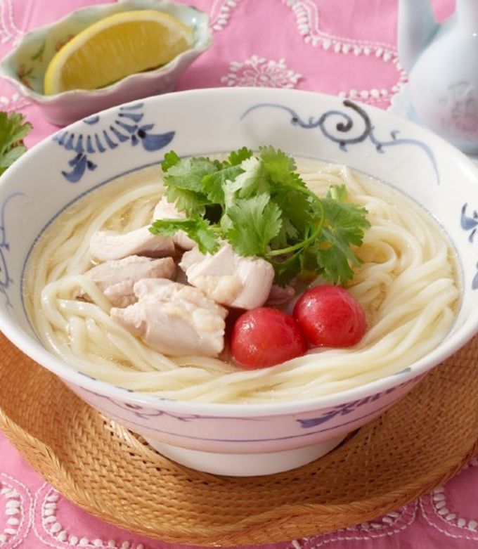 鶏肉のフォー風うどん by テーブルマーク 【クックパッド】 簡単