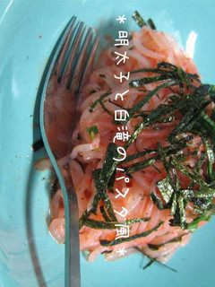 明太子と白滝のパスタ風-レシピのメイン写真
