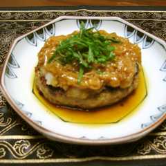 รูปของ 我が家の和風ハンバーグ☆