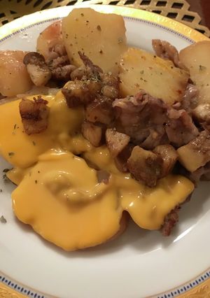 牛肉ポテトとナスのガーリックチーズグリル-レシピのメイン写真